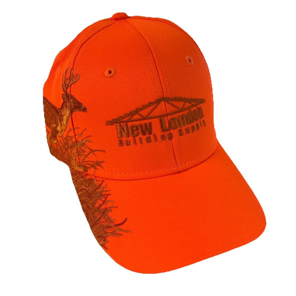 Dri-Duck Bright Orange Deer Hunting Mens Hat New London Building Supply
